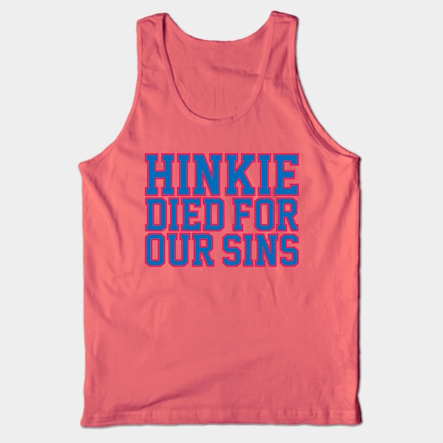 Hinkie Sins 2 Tank Top by Center City Threads